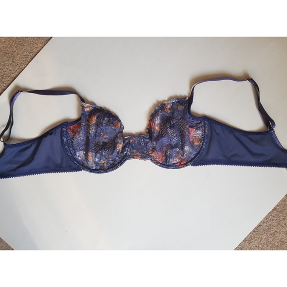 Vogue Dessous Sheer Lace Unlined Bra - Picture 5 of 12